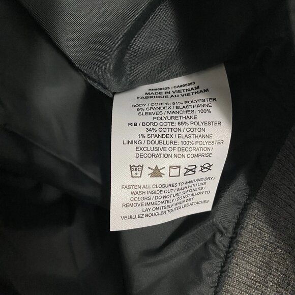 NWT Nike Team Varsity Lettermans Bomber Jacket Brown University Mens Size Large - Picture 7 of 8